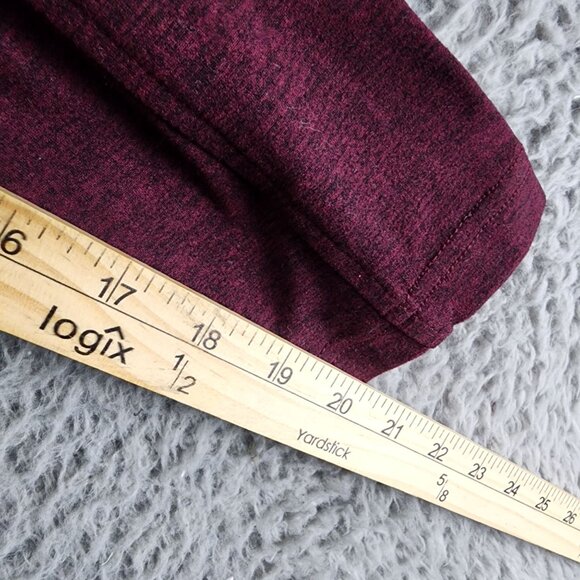 Maurices Dress Womens Medium Red Long Sleeve Cowl Neck Sweater *NWT* - Picture 8 of 13